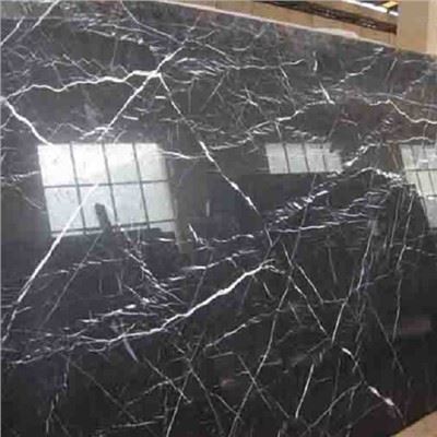 Nero Marquina zwarte marmeren platen