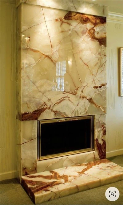 Zwart obsidiaan en zwarte onyx