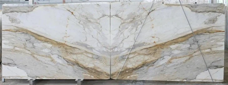 fantasy white satin marble
