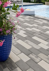 Graniet bestrating Bricksgrey granieten bakstenen