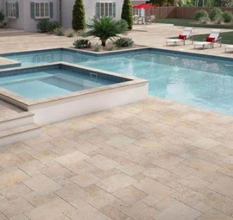 Graniet Tactiele bestrating Pave Graniet 10x10